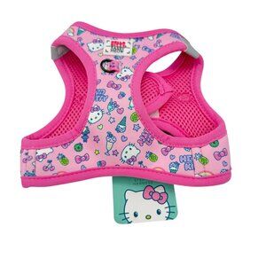 Hello Kitty Sassy Meow Step-In Cat Harness Sz Small Pink Mesh New